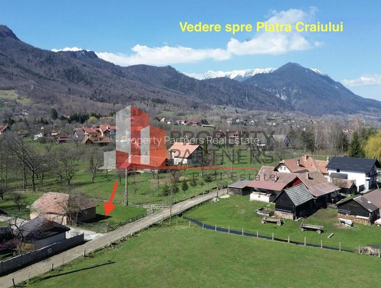 Teren  1.742 mp Bran Predeluț  | utilități | 21 m front stradal - 3