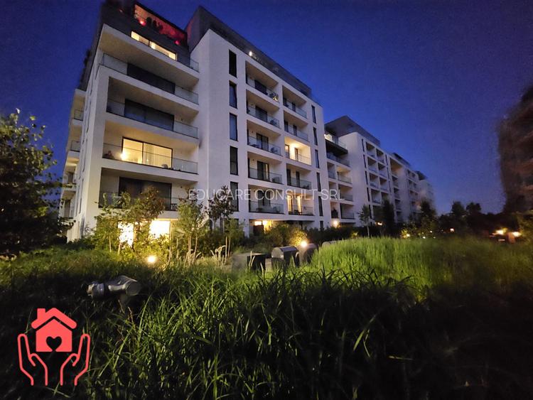 Baneasa Shopping City-3 camere cu gradina 60 mp, complex securizat, loc de joaca - 13