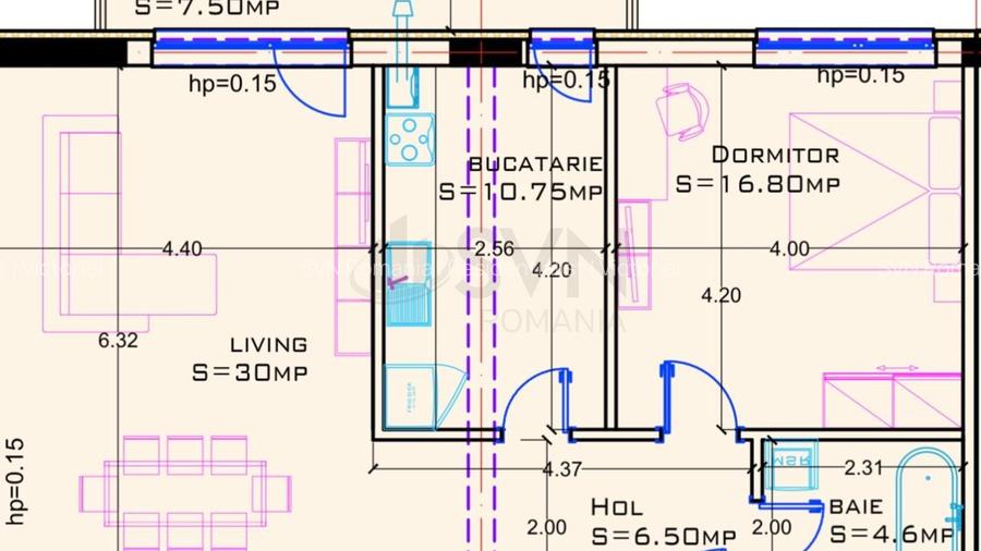 REA1016688 2 Camere Sisesti Bloc boutique - 17