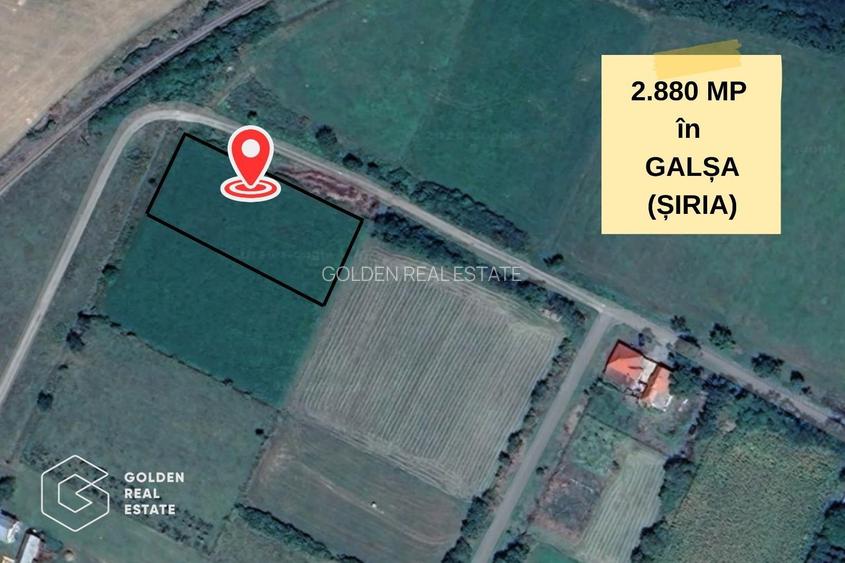 Teren  intravilan in loc Galsa - 2