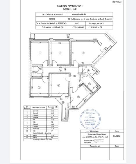 Apartament  Splendid in bloc Reper cu vedere Fabuloasa! KM 0! - 1