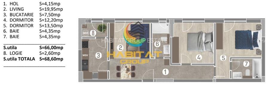 Apartament 3 camere- Metalurgiei -Kaufland - 7