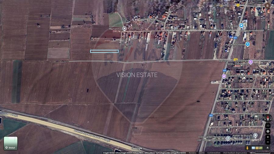 Teren 4,577mp Slatioara / Strada Tineretului - 3