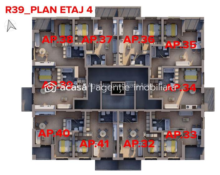 Apartament nou, cu 2 camere - ARED – Direct de la dezvoltator - 5