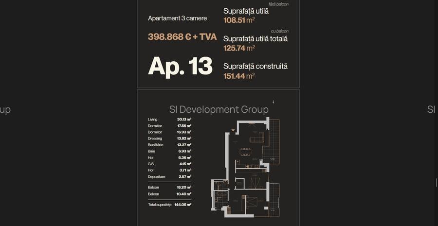 Iancu Nicolae | 3 Camere 125 mp | Imobil Boutique | Predare 2026 - 2