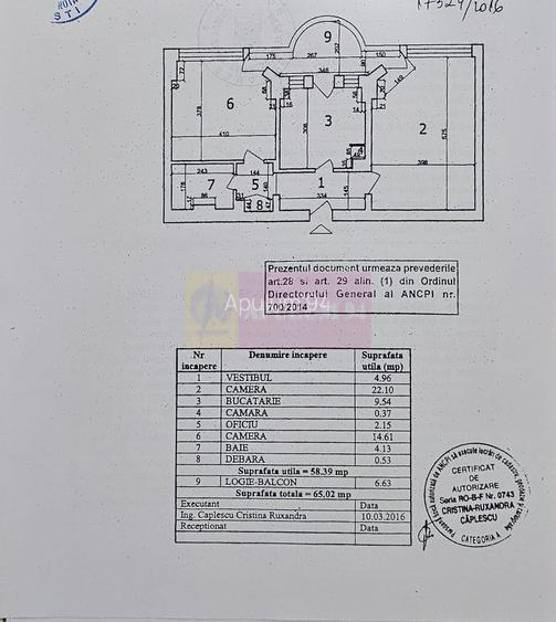 Vanzare apartament 2 camere in zona bd. Decebal stradal - 10