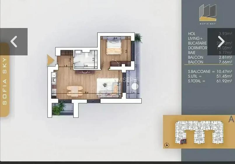 View Superb Titan - Pallady 2 Camere 8 Min Metrou - 2