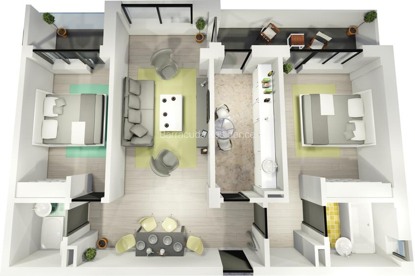 Apartamente in Complex Rezidential cu Parc - 16