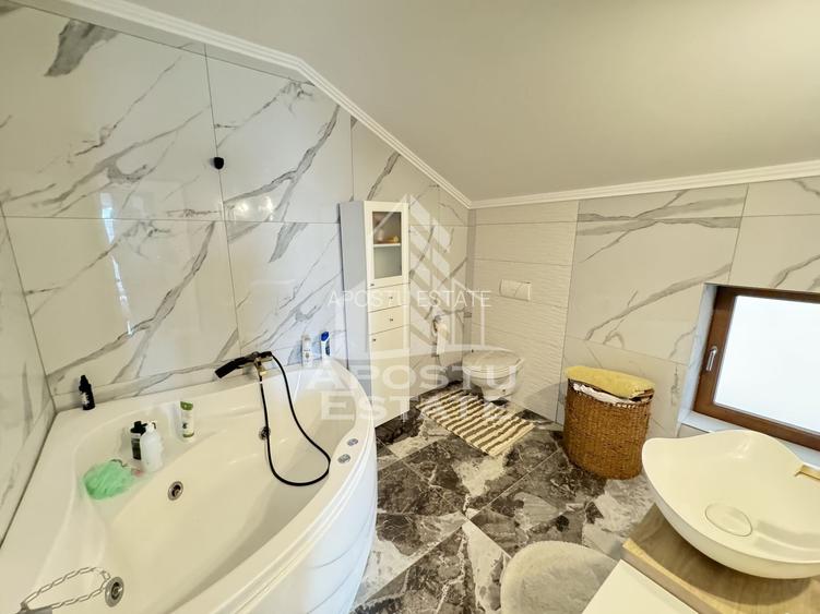 Duplex cu 4 camere si gar, P+1+M,mobilat si utilat, utilitati complete - 26