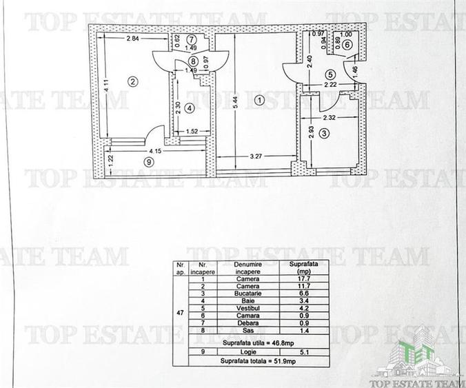 Apartament 2 Camere, Zona Iancului, Pozitionare de Exceptie - 11
