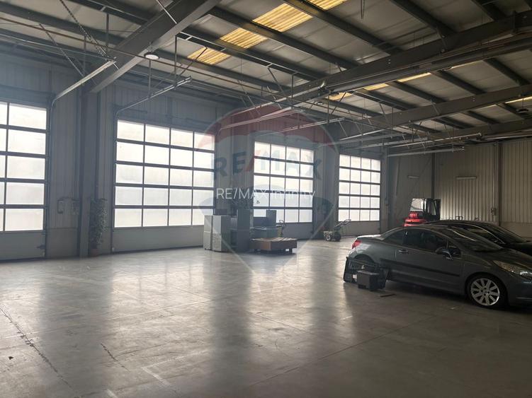 Hala unica 756mp  cu zona administrativa, curte generoasa 3000mp - 3