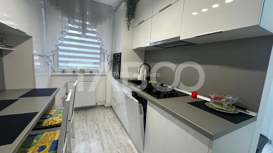 Apartament  de inchiriat 2 camere cu balcon zona Rahovei Sibiu - 13