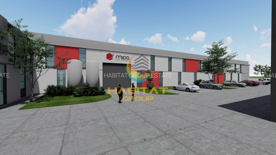 Hală industrială cu poduri rulante și putere 1,8 MW – 2400 mp | Popești-Leordeni - 4