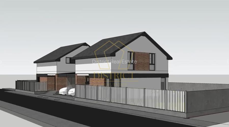Duplex cu 4 camere, despărțit prin camera tehnica  | Mosnita Veche - 3