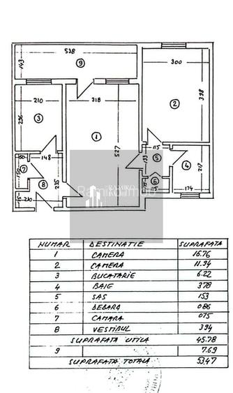 APARTAMENT 2 CAMERE, P-TA SUDULUI/B-DUL OBREGIA - 1