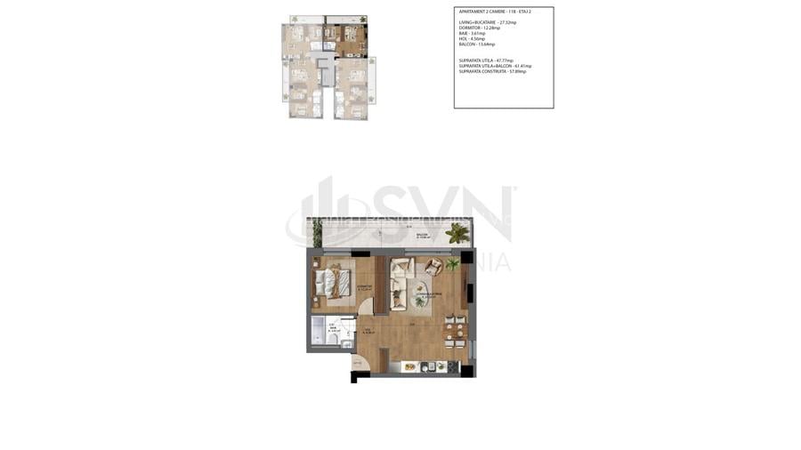 REA1028421 Apartament 2 camere premium Unirii - PRET PROMOTIONAL - APRILIE - 11