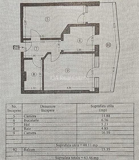 Apartament pe plaja cu vedere la mare in Mamaia Nord - 8