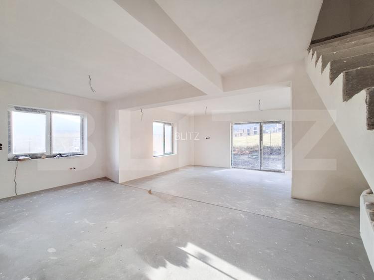 Duplex semifinisat, 120 mp utili, teren 550 mp, Chinteni - 7