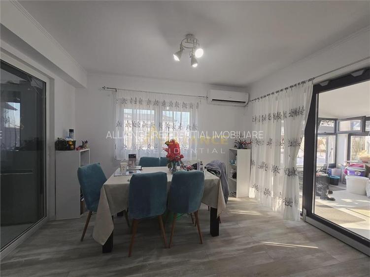 Duplex mobilat si utilat  - 4 camere -2 bai - pod -10 min de STV - 4