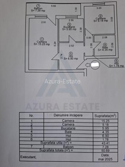 Apartament complet renovat 2 camere si bucatarie inchisa zona Rahovei - 6