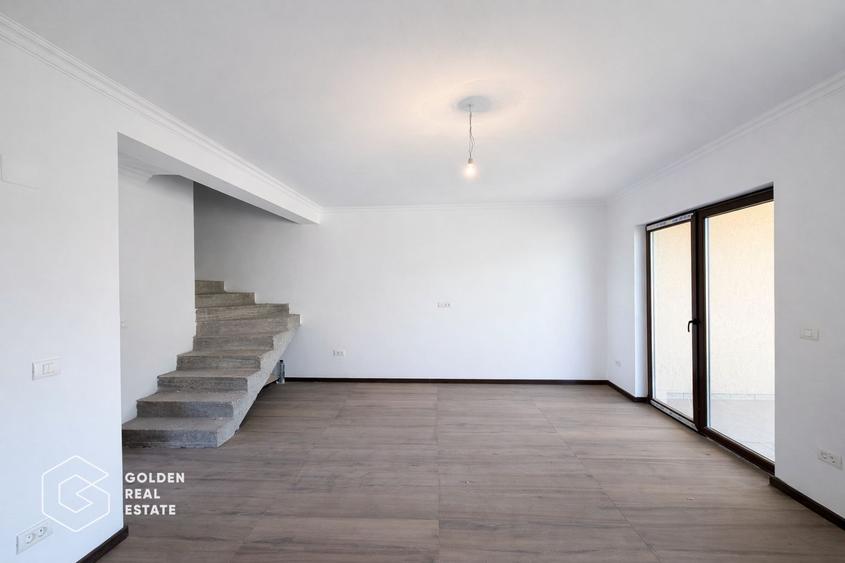 Duplex modern în Giroc, 105 mp utili, teren 250 mp, zonă liniștită de case