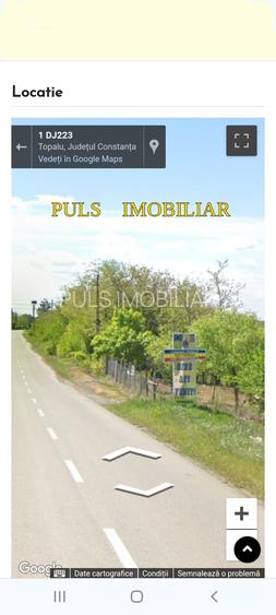 Topalu - Teren intravilan , 3000 mp , aproape de Soseaua Principala , utilitati - 3