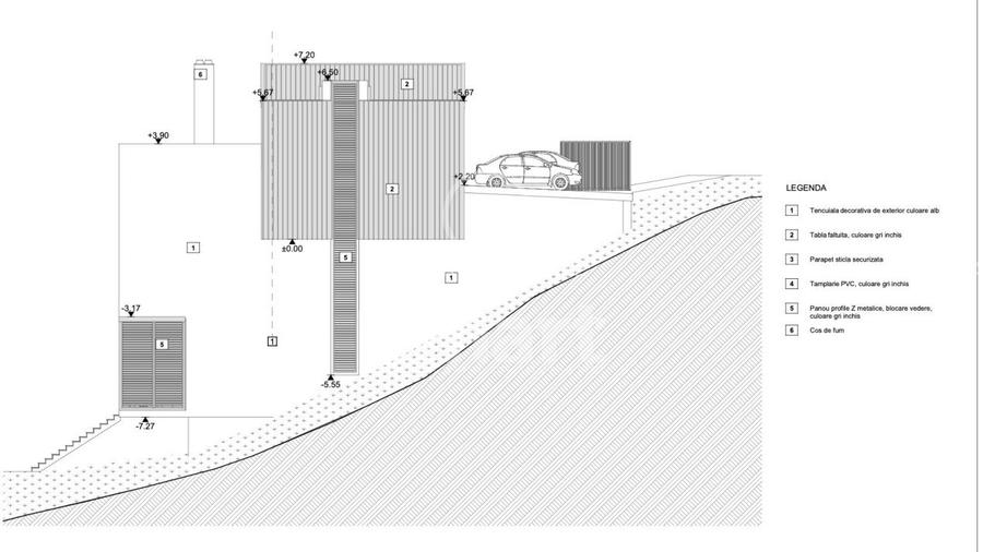 Teren intravilan cu priveliste panoramica 1350mp Feleacu - 5