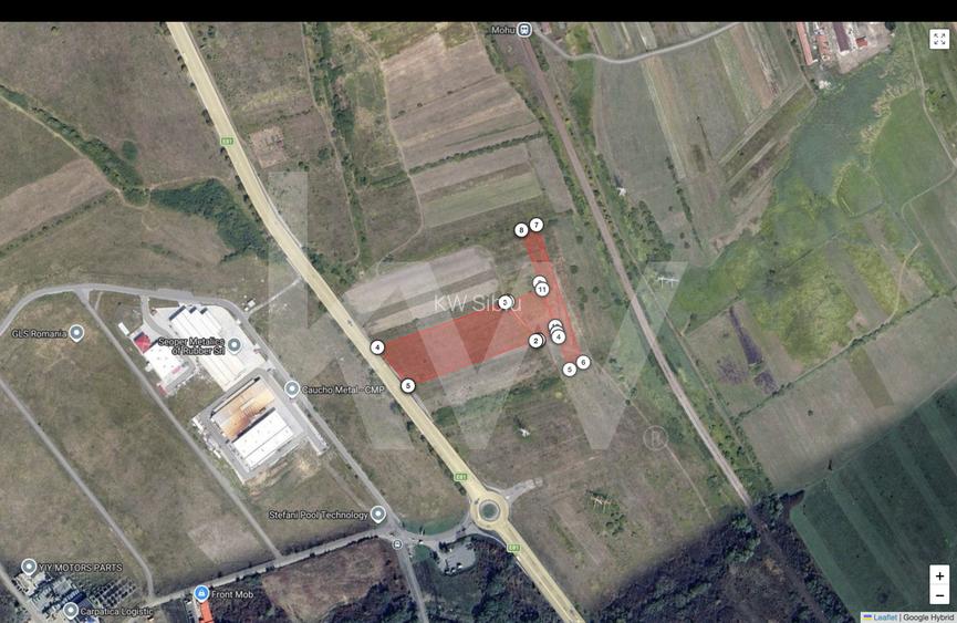 De Vanzare Terenuri 16.232 mp - Zona industriala Selimbar - 13