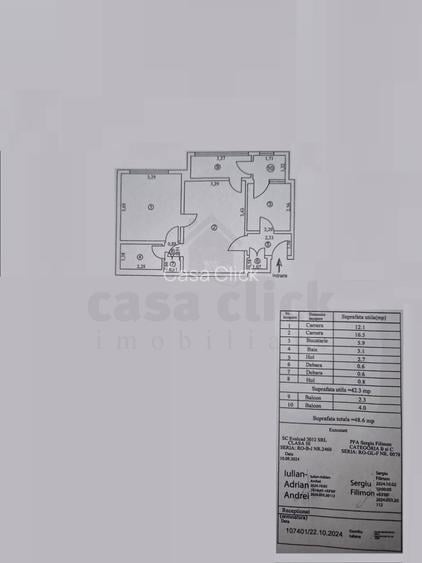 2 camere renovat complet 2025, etaj 4/4 – priveliște superbă în Țiglina 2! - 13