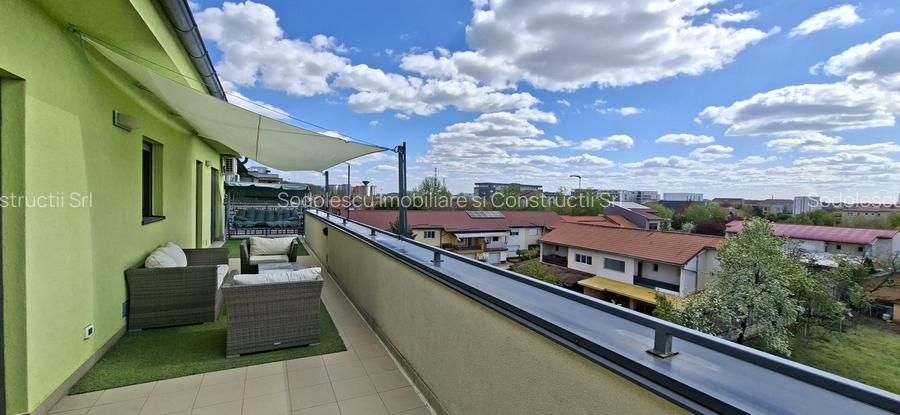 Penthouse 3 camere, terasa de 50mp - la prima inchiriere - 24
