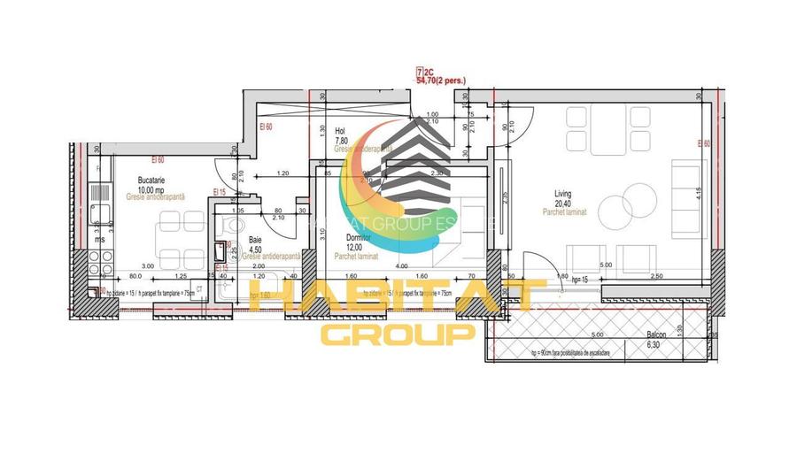 Apartament 2 Camere Decomandat Sector 4 Grand Arena 61mp - 2