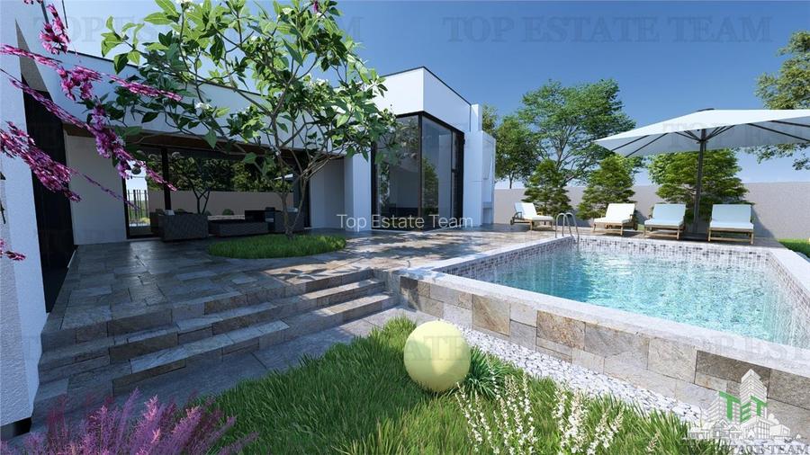 Vila lux teren 700mp cu piscina si garaj langa Soseaua de Centura - 5