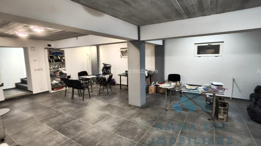 Spatiu comercial / birouri - subsol - 128.6 mp utili - 3 locuri parcare - 4
