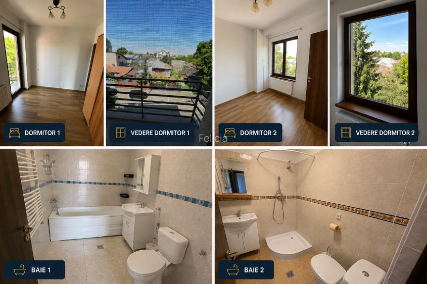 Direct proprier | Ap. 3 cam. | Living generos 32 mp | bloc lift | Sos Chitilei - 3