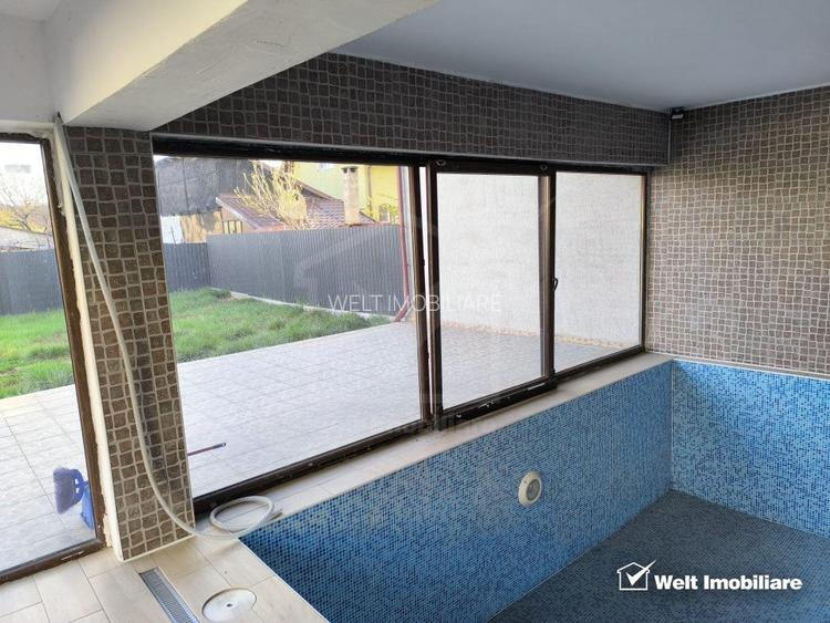 Casa individuala, 246 mp + 40 mp spatiu comercial, piscina interioara, Someseni - 15