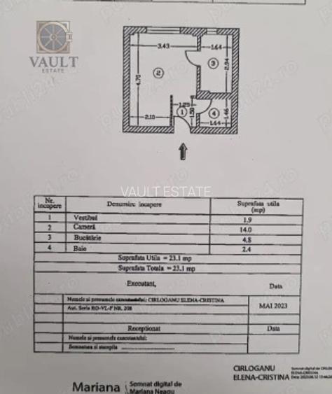 Garsoniera -Bloc Mixt-Renovata Integral-Tei - 1
