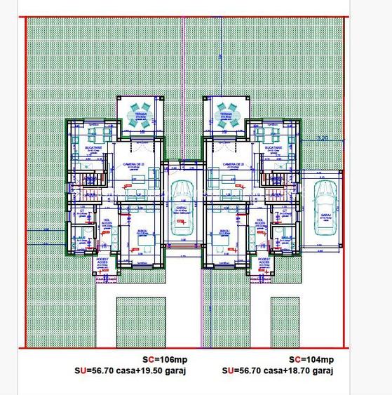 Duplex despartit prin garaj- Dumbravita - 30
