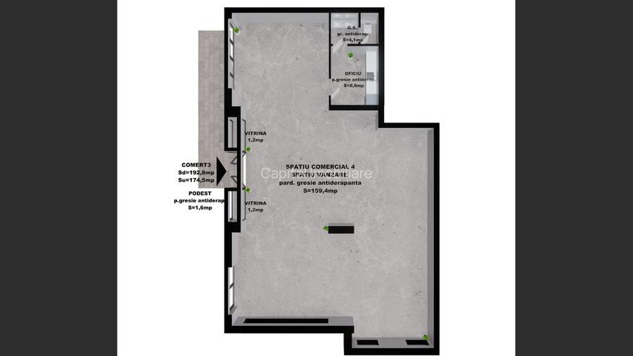 Comision 0% ! Spații Comerciale de Vânzare –Brașov,  Zona Lacul Noua - 4