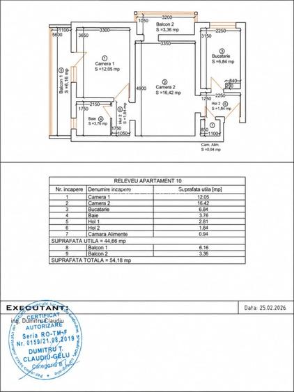 Proprietar vand apartament cu 2 camere, Vasile Lucaciu, Tipografilor, Timisoara - 13