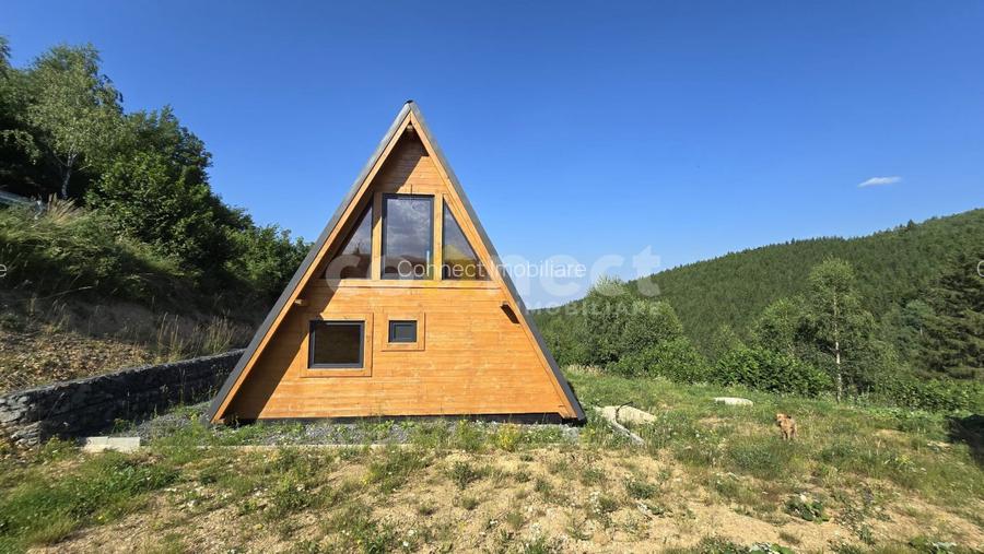Cabana tip A-frame de vanzare  cu CF Agroturistica I Plopi I Muntele Rece - 11