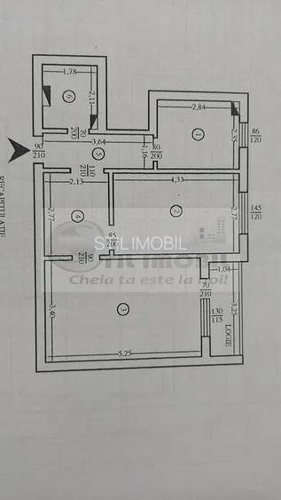 Apartament 2 Camere Decomandat - 54mp – Zona Dacia - 88.800E - 7