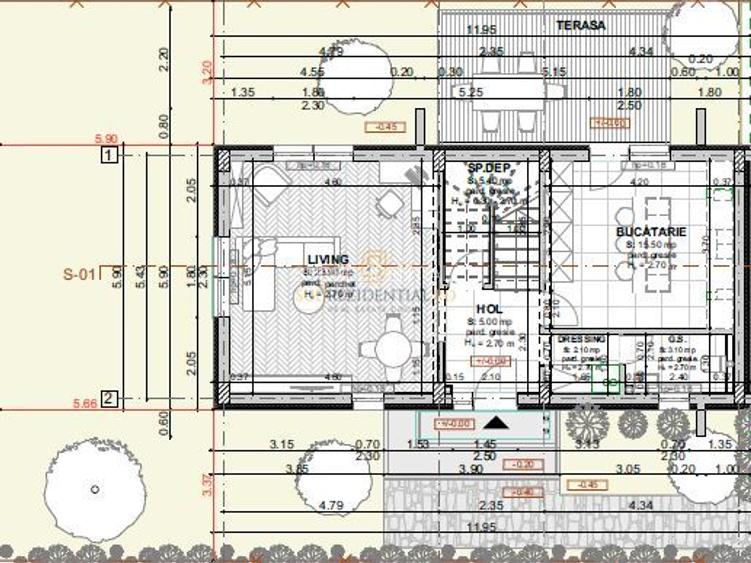 Vila moderna cu 5 camere, P+1+M, acces metrou Berceni - 5