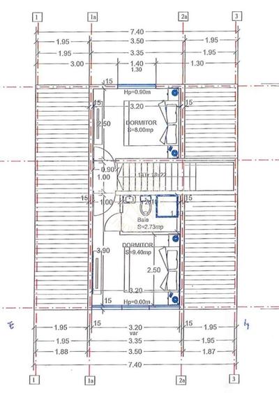 Cabana A Frame 4 camere 76 mp-teren 2,5 ari-panorama spre lac Colibita - 3