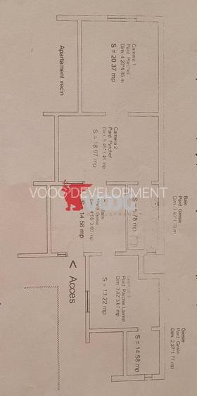 Apartament 3 camere-83.500! - 6