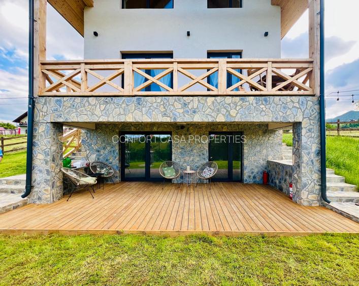 Pestera - Bran - Piatra Craiului Rezervatie - Vila -  finisaje premium -centrala - 27
