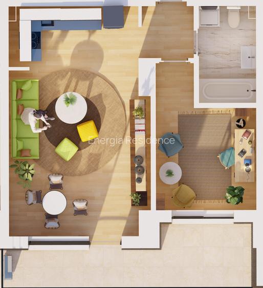 Studio - zona Energia Residence Constanta - 1