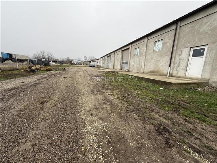 Hală de închiriat în Luizi Calugara - 370 mp construiti - 1.500 mp teren - 3