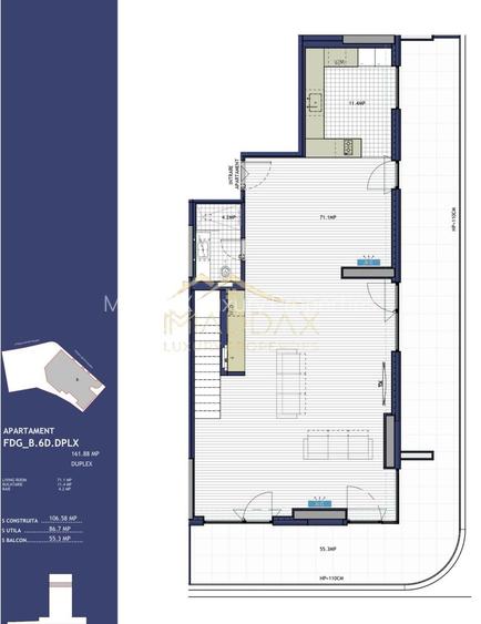 4 rooms Duplex **212 SQM*** + 110 SQM Terrace // Amazing Lake View // Floreasca - 2