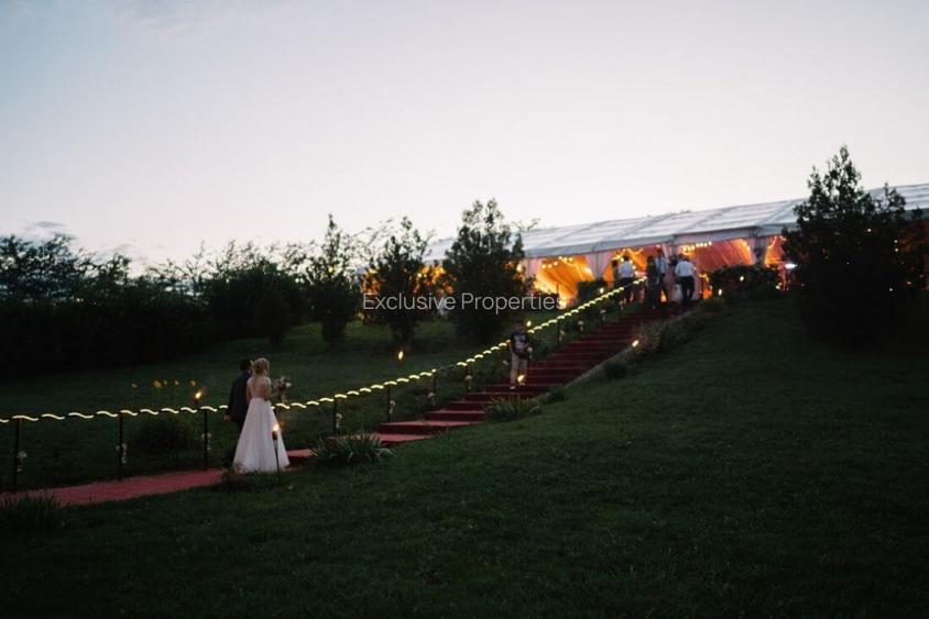 Cort evenimente cu deschidere la lac. Nunti si evenimente programate si in 2026! - 19