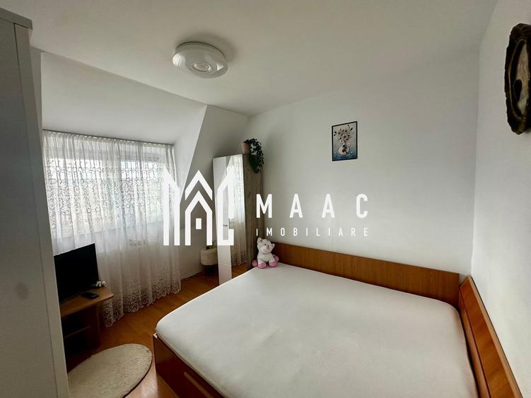 Apartament 3 camere de vânzare | Vasile Aaron, Sibiu | 61 mp, INTABULATĂ